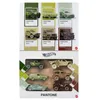 Image de Hot Wheels Série Argent Pantone Multipack | Ensemble de 6 voitures et van à l'échelle 1:64 en métal, couleurs classiques, emballage artistique, JNK94