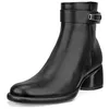 Image de ECCO Women's Sculpted Luxury 35 MM Modern Dress Ankle Boot, Black, 7-7. 5