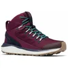 Image de Columbia Trailstorm Mid Waterproof Chaussures Montantes De Randonnée Et Trekking Imperméables pour Femme, Rouge (Marionberry x Deep Water), 37 EU