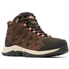Image de Columbia REDMOND III MID WATERPROOF Chaussures Montantes De Randonnée Et Trekking imperméables Femme, Marron (Cordovan x Dark Coral), 39.5 EU