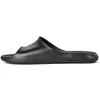 Image de Nike Mixte Victori One Pantoufles, Noir Blanc Noir, 50.5 EU