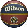 Image de WILSON Ballon de Basket, NBA TEAM TRIBUTE, DENVER NUGGETS, Extérieur, caoutchouc, taille : 7