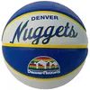 Image de WILSON Mini Ballon de Basket Team Retro, Denver Nuggets, Extérieur, Caoutchouc, Taille : Mini WTB3200IDDEN
