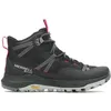 Image de Merrell Femme Siren 4 Mid GTX Chaussure de randonnée, Noir, 41 EU