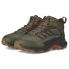 Image de Merrell Men's Speed Strike 2 Mid Waterproof Hiking Shoe, Olive, 11.5