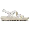 Image de Merrell Sandales J007798 pour femme, blanc, 38 EU