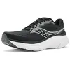 Image de Saucony Chaussures de course Guide 19 pour homme, noir/argent, 12 Wide