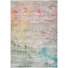 Image de SAFAVIEH Tapis Boho pour Salon, Salle à Manger, Chambre à Coucher - Madison Collection, Tapis à Poil Court, Gris et Or, 61 X 91 cm