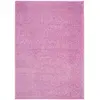 Image de SAFAVIEH Tapis Shag pour Salon, Salle à Manger, Chambre à Coucher - August Shag Collection, Tapis à Poil Court, Rose, 61 X 91 cm
