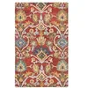Image de Safavieh Tapis Contemporain pour Salon, Salle à Manger, Chambre à Coucher - Blossum Collection, Tapis à Poil Court, Multi, 61 X 91 cm