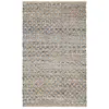 Image de SAFAVIEH Tapis Boho pour Salon, Salle à Manger, Chambre à Coucher - Cape Cod Collection, Tapis à Poil Court, Beige, 76 X 122 cm