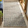 Image de Safavieh Tapis Boho pour Salon, Salle à Manger, Chambre à Coucher - Cape Cod Collection, Tapis à Poil Court, Beige, 76 x 183 cm