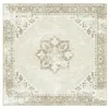Image de SAFAVIEH Tapis Traditionnel Rug Idéal pour Les Zones à Fort Passage - Lavable en Machine et Antidérapant - Tucson Collection, Tapis à Poil Court, in Sauge et Ivoire, 160 X 230 cm
