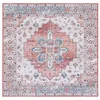 Image de SAFAVIEH Tapis Traditionnel Rug Idéal pour Les Zones à Fort Passage - Lavable en Machine et Antidérapant - Tucson Collection, Tapis à Poil Court, in Bleu et Beige, 240 X 300 cm