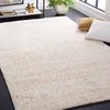 Image de Safavieh Tapis Shag pour Salon, Salle à Manger, Chambre à Coucher - Berber Shag Collection, Tapis à Poil Court, Crème, 122 X 183 cm
