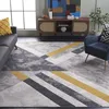 Image de Safavieh Tapis Moderne pour Salon, Salle à Manger, Chambre à Coucher - Odyssey Collection, Tapis à Poil Court, Gris et Noir, 244 x 305 cm