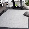 Image de SAFAVIEH Tapis Contemporain pour Salon, Salle à Manger, Chambre à Coucher - River Collection, Tapis à Poil Court, Gris, 152 X 229 cm