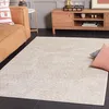 Image de SAFAVIEH Tapis Contemporain pour Salon, Salle à Manger, Chambre à Coucher - Hanna Collection, Tapis à Poil Court, Crème, 152 X 229 cm