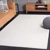Image de SAFAVIEH Tapis Contemporain - Lavable en Machine et Antidérapant - Salon, Salle à Manger, Chambre à Coucher - Faux Rabbit Fur Collection, Tapis à Poil Court, Ivoire, 90 x 150 cm