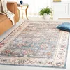 Image de SAFAVIEH Tapis de Sol Vieilli - Lavable en Machine et antidérapant - Idéal pour Les Zones à Fort Passage - Arizona Collection, Tapis à Poil Court, Vert et Beige, 91 X 152 cm