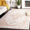 Image de SAFAVIEH Tapis Traditionnel - Lavable en Machine et Antidérapant - Idéal pour Les Zones à Fort Passage - Arizona Collection, Tapis à Poil Court, Beige et Or, 200 x 300 cm
