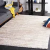 Image de Safavieh Tapis Shag pour Salon, Salle à Manger, Chambre à Coucher - Lindsay Collection, Tapis à Poil Court, Beige, 152 x 229 cm