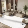 Image de SAFAVIEH Tapis Shag pour Salon, Salle à Manger, Chambre à Coucher - Lindsay Collection, Tapis à Poil Long, Ivoire, 244 X 305 cm