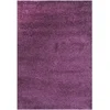 Image de Safavieh Tapis Shag pour Salon, Salle à Manger, Chambre à Coucher - California Shag Collection, Tapis à Poil Long, Mauve, 61 x 91 cm