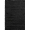 Image de Safavieh Tapis Shag pour Salon, Salle à Manger, Chambre à Coucher - California Shag Collection, Tapis à Poil Long, Noir, 61 x 91 cm