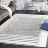 Image de Safavieh Tapis Boho pour Salon, Salle à Manger, Chambre à Coucher - Melody Collection, Tapis à Poil Court, Ivoire et Noir, 91 x 152 cm