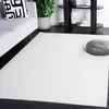 Image de SAFAVIEH Tapis Moderne pour Salon, Salle à Manger, Chambre à Coucher - Whisper Collection, Tapis à Poil Court, Ivoire, 244 X 305 cm