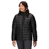 Image de Marmot Femme Wm's Highlander Jacket, Veste chaude en duvet, manteau d'hiver isolé, doudoune respirante, veste d'extérieur légère et empaquetable, coupe-vent, Black, M