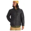 Image de Marmot Homme Highlander Jacket, Veste chaude en duvet, manteau d'hiver isolé, doudoune respirante, veste d'extérieur légère et empaquetable, coupe-vent, Black, M