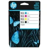 Image de HP 953 6ZC69AE Lot de 4 cartouches d'encre d'origine noir et 3 couleurs