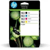 Image de HP 6ZC70AE Lot de 4 cartouches d'encre d'origine 963 BK + CMY