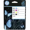 Image de HP 912 Encre paquet de 4 dorigine couleur 6ZC74AE Encre