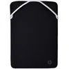Image de HP - PC Protection réversible pour Ordinateur Portable jusqu'à 15,6, Design réversible, Noir/Argenté 2F2K5AA