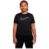 Image de Nike Fille Df One Sleeve Gx T Shirt, Black/White, 13 ans EU