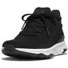 Image de Fitflop Vitamin Ffx Knit Baskets, Mélange Noir, 36 EU