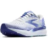 Image de Brooks Femmes Ghost 16 Chaussure De Running sans Stabilisateurs Chaussures De Running White/Amparo Blue/Limpet Shell - Blanc 42,5