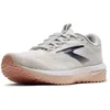 Image de BROOKS 1204241B195 Revel 7 Femme Oyster/White/Tropical Peach EU 36.5