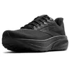 Image de Brooks Femme Ghost 17 Sneaker, Black/Black/Ebony, 39 EU