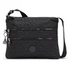 Image de Kipling ALVAR Sac à bandoulière de taille moyenne, Signature Emb (Noir)