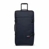 Image de Eastpak Tranverz M Valise Moyenne 78L (67 x 35,5 x 30 cm), bagage à roulettes, valise légère et résistante avec double compartiment, poignée télescopique & serrure TSA - ULTRA MARINE