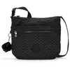 Image de Kipling ARTO Sac à bandoulière de taille moyenne, Signature Emb (Noir)