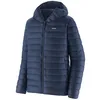 Image de Patagonia M's Down Sweater Hoody Outerwear pour Homme, Bleu Marine (New Navy), L