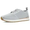 Image de TOMS Women's Resident Plus Lace Up Sneaker, Light Grey Engineered Knit, 40 EU