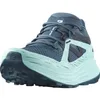 Image de Salomon Ultra Flow Gore Tex Chaussures Imperméables de trail pour Femme, Résiste aux intempéries, Amorti adapté à la route comme aux sentiers, Conçue pour les terrains variés, Deep Dive, 38  