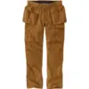 Image de Carhartt 105070 Pantalon De Travail Cargo Multipoches - Carhartt Marron - W32/L32
