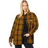 Image de Carhartt Chemise à carreaux ample en sergé à manches longues pour homme, Marron, Taille S